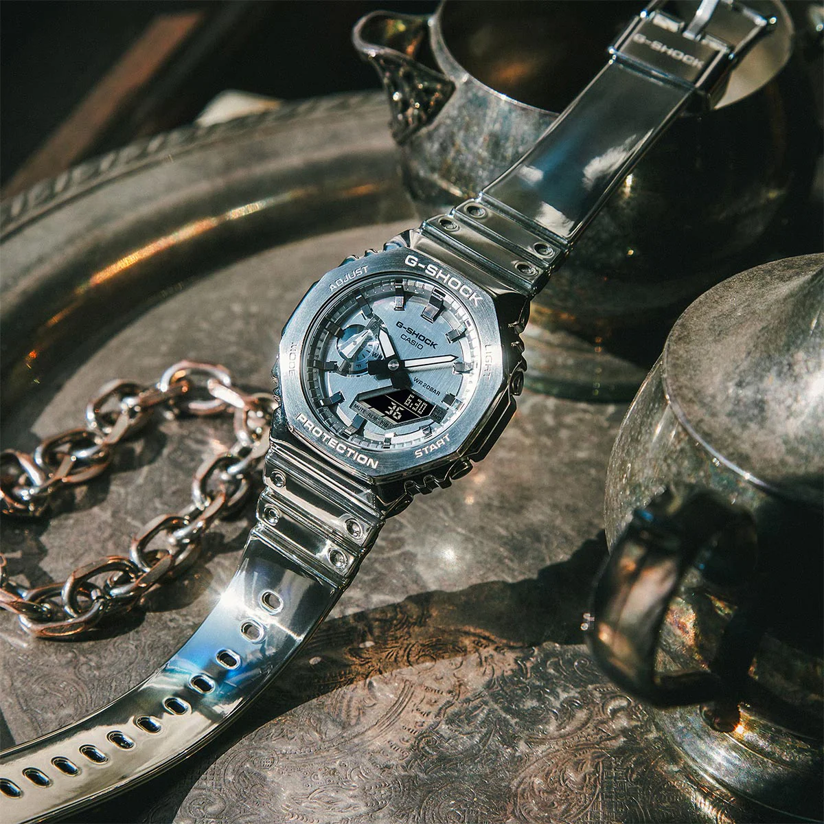 G-Shock G-Steel Fine Metallic GM-2100YM-8A - Image 2