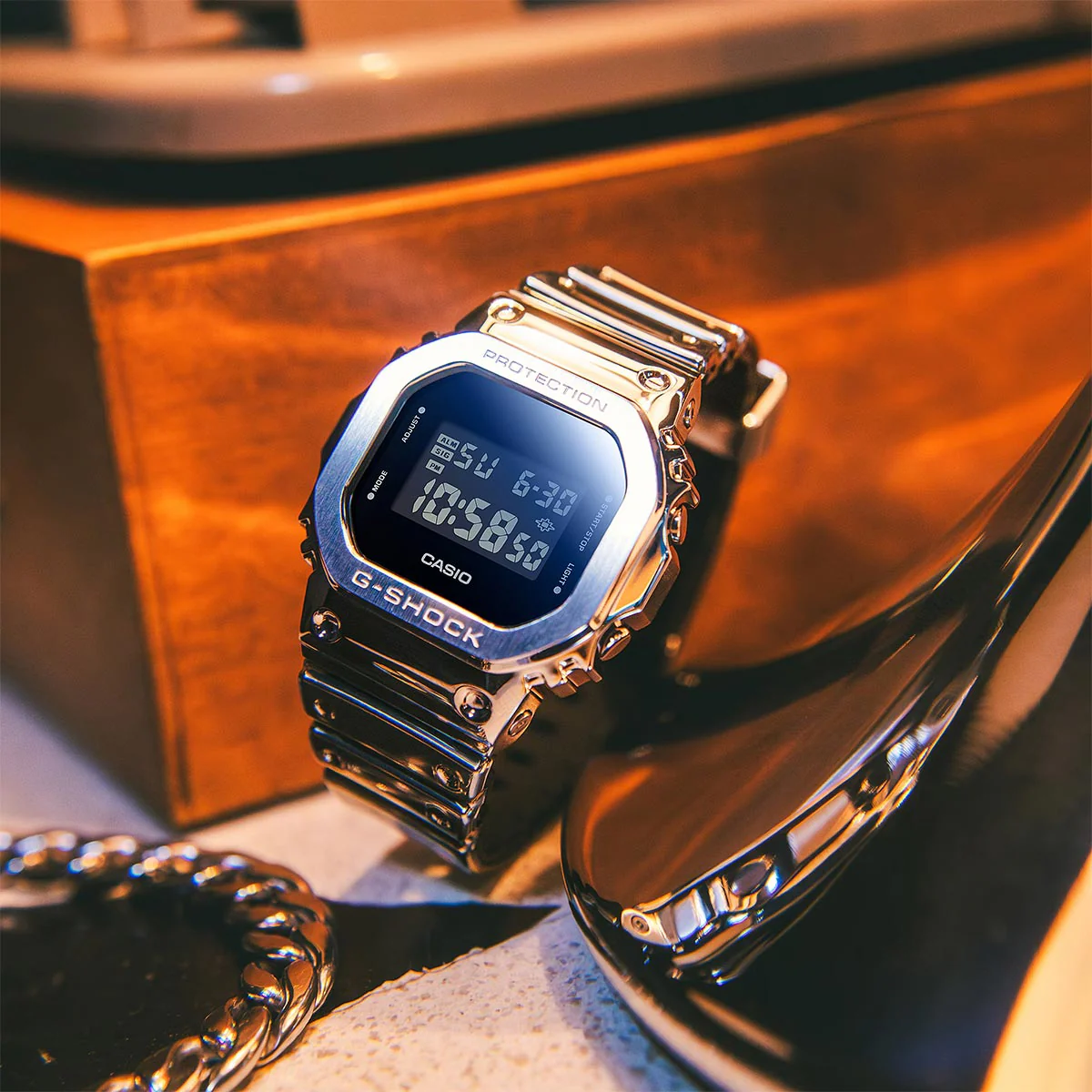 G-Shock G-Steel Fine Metallic GM-5600YM-8 - Image 2