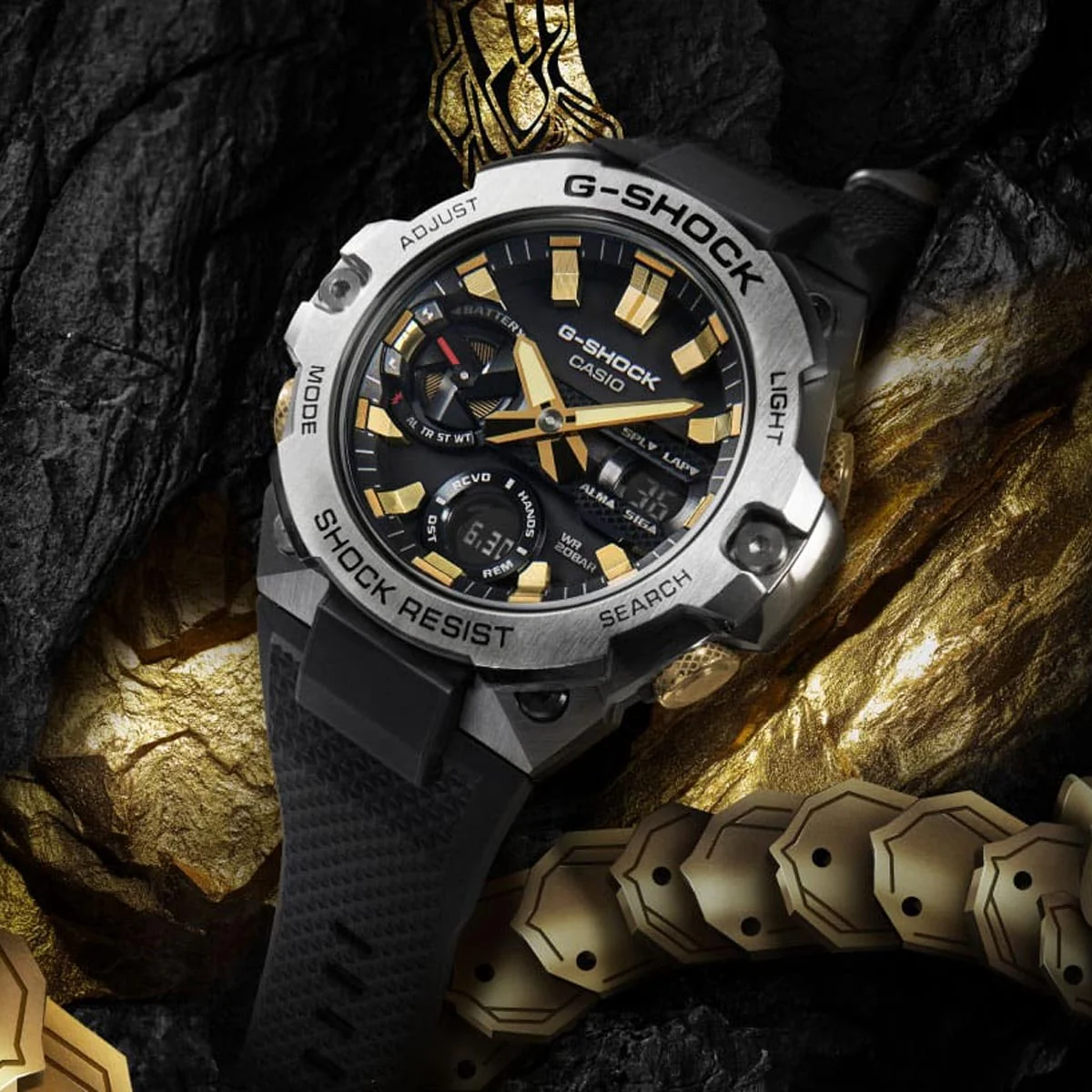 G-Shock G-Steel Snake GST-B400CX-1A - Image 4