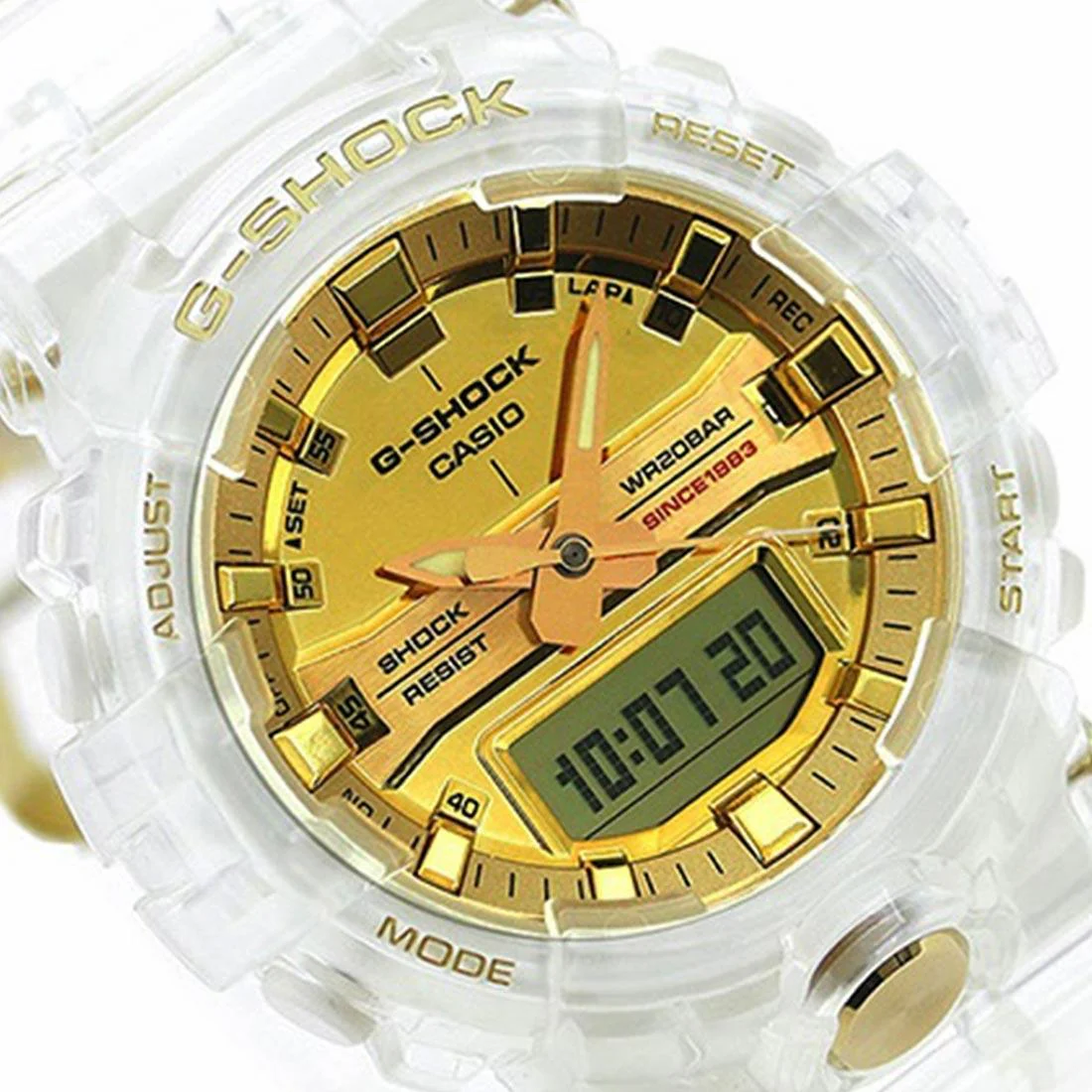 G-Shock Glacier Gold Watch GA-835E-7A - Image 3