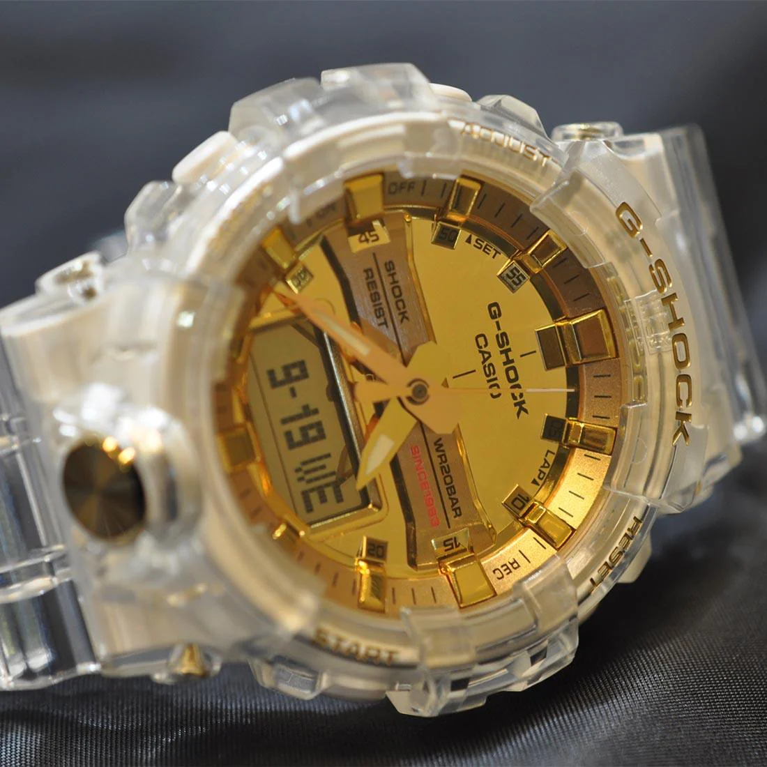 G-Shock Glacier Gold Watch GA-835E-7A - Image 6