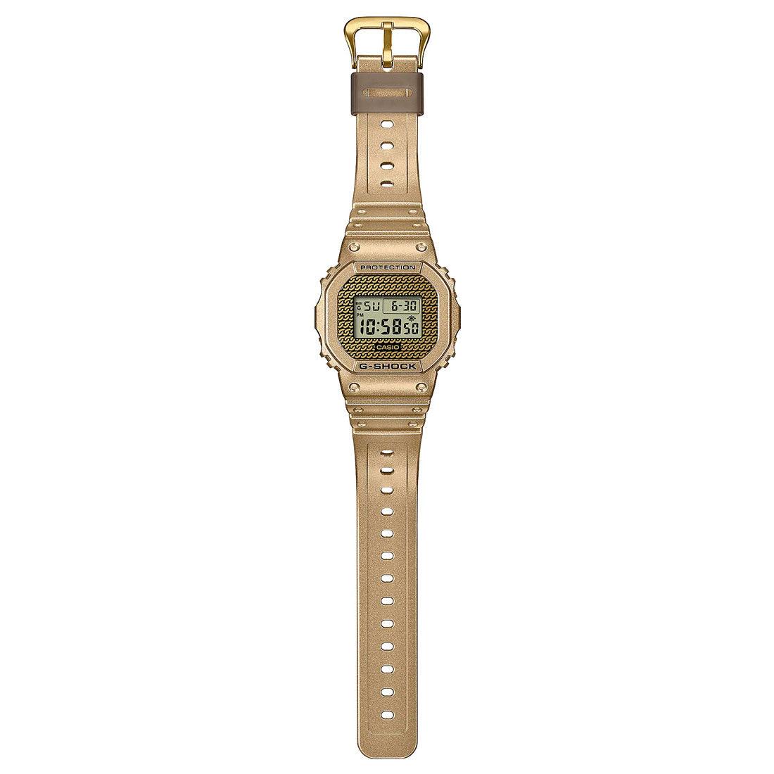 G-Shock Gold Chain Watch Set DWE-5600HG-1 - Image 3