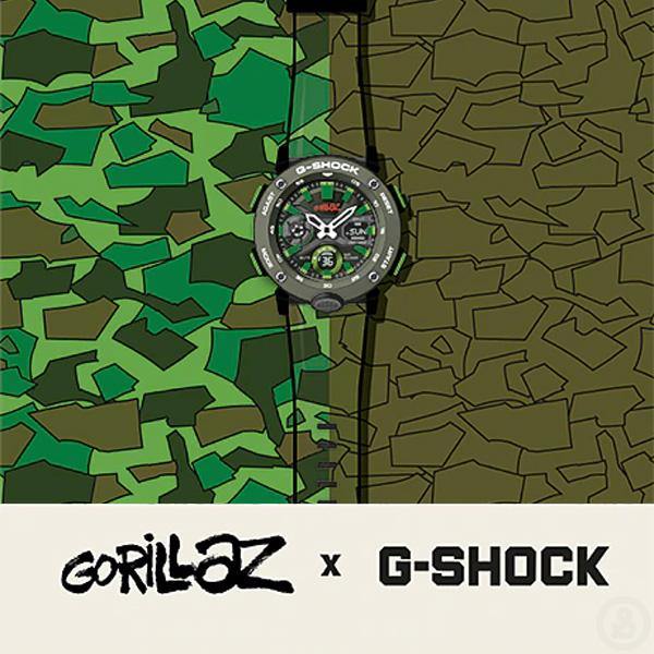 G-Shock x Gorillaz Watch GA-2000GZ-3A - Image 9