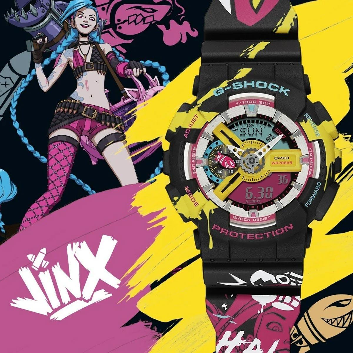 G-Shock League of Legends Jinx GA-110LL-1A - Image 2