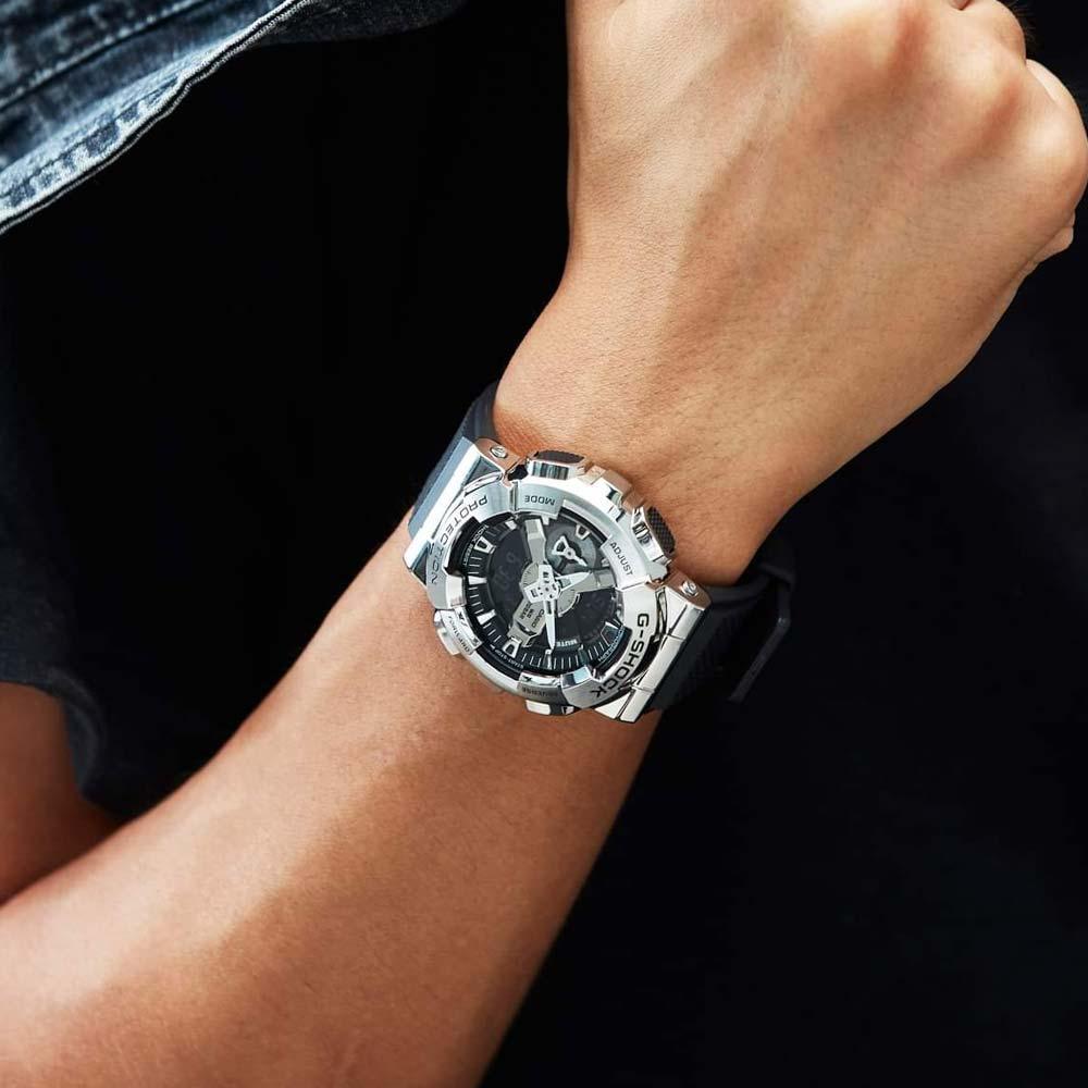 G-Shock Metal Bezel Watch GM-110-1A - Image 5