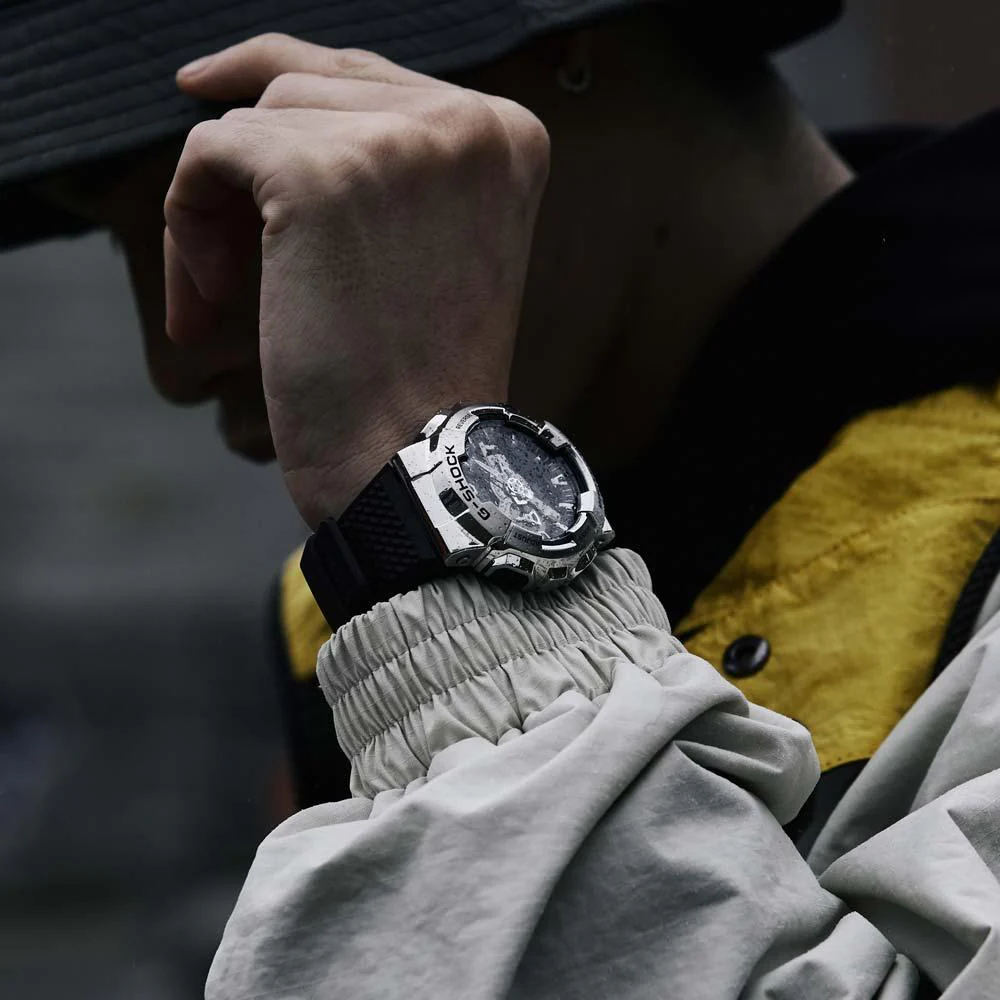 G-Shock Metal Bezel Watch GM-110-1A - Image 6