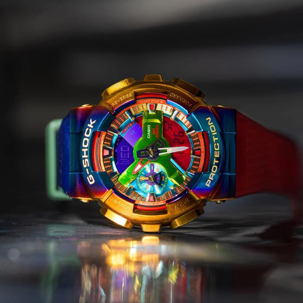 G-Shock Metal Bezel Watch GM-110RB-2A - Image 6