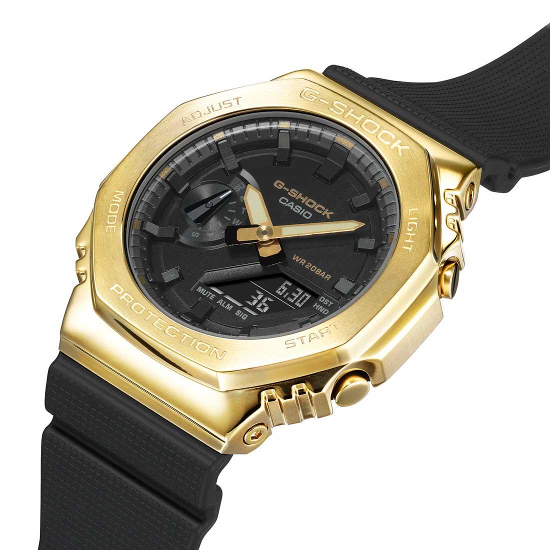 G-Shock Metal Clad Black Gold GM-2100G-1A9 - Image 5