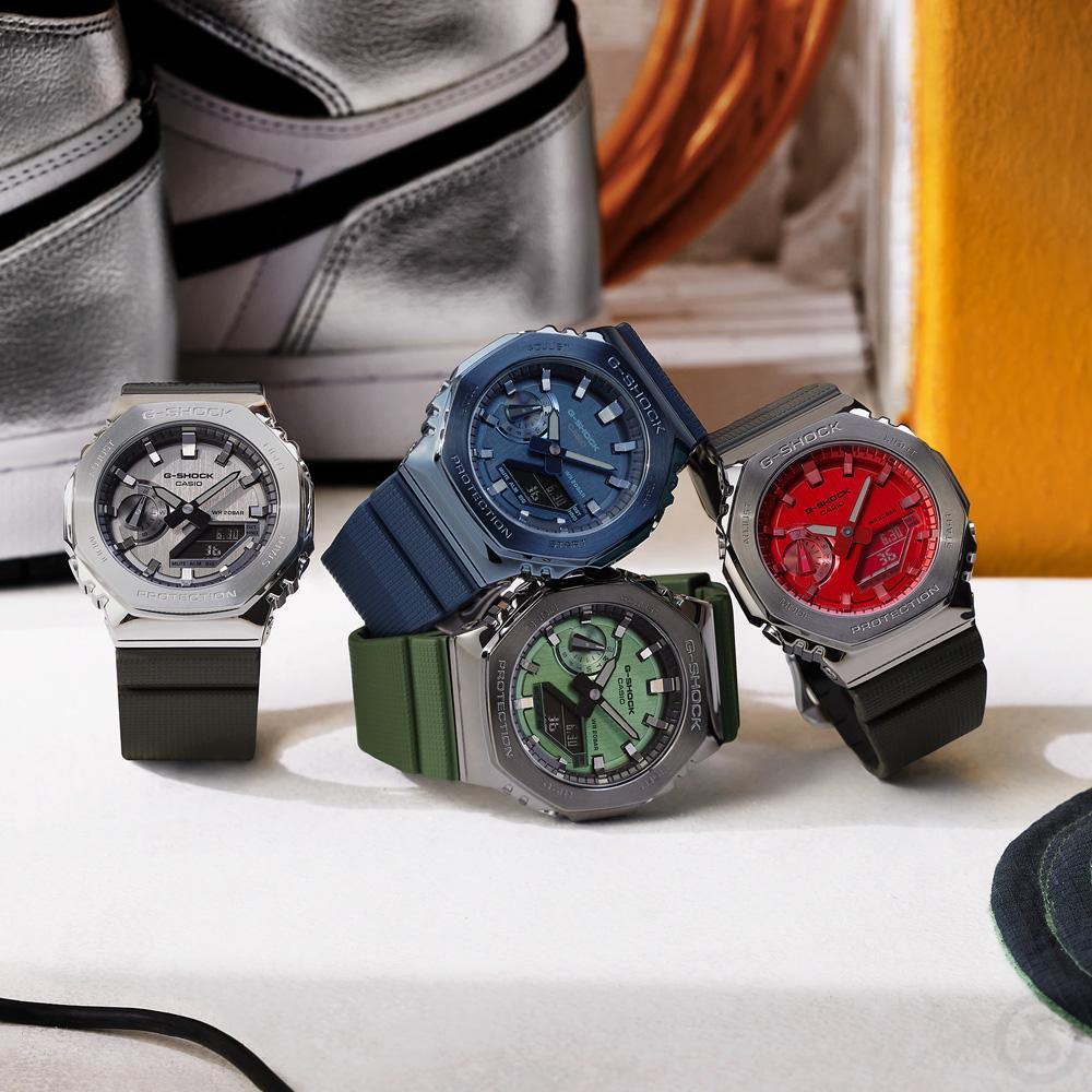 G-Shock Metal Clad Watch GM-2100B-4A - Image 7