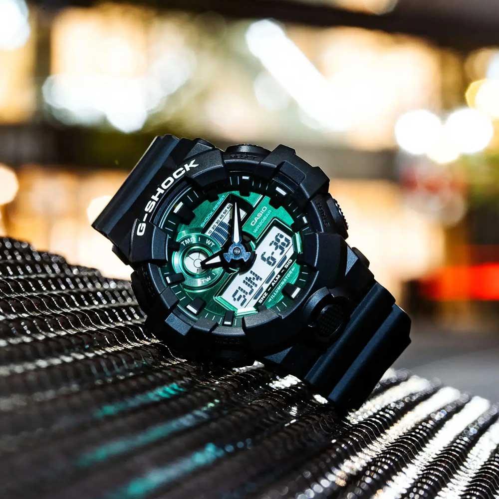 G-Shock Midnight Green Watch GA-700MG-1A - Image 3