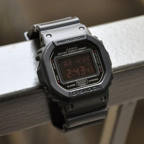G-Shock Matt Black Watch DW-5600MS-1 - Image 7