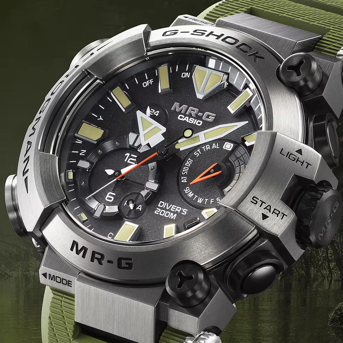 G-Shock MR-G Frogman MRG-BF1000RG-3A - Image 3