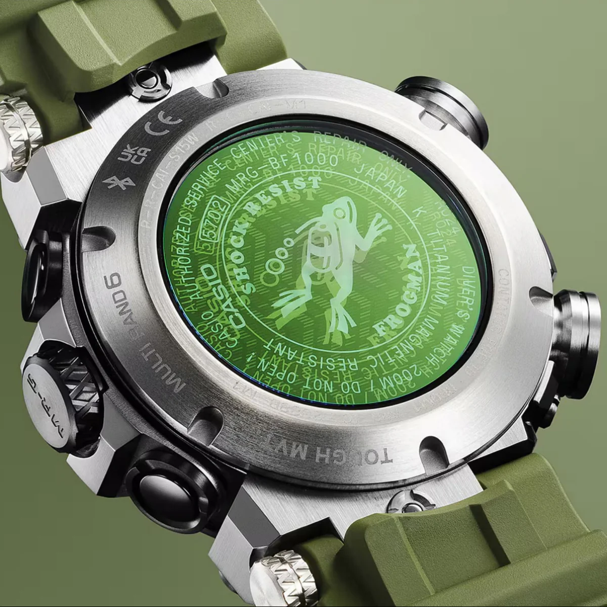 G-Shock MR-G Frogman MRG-BF1000RG-3A - Image 4