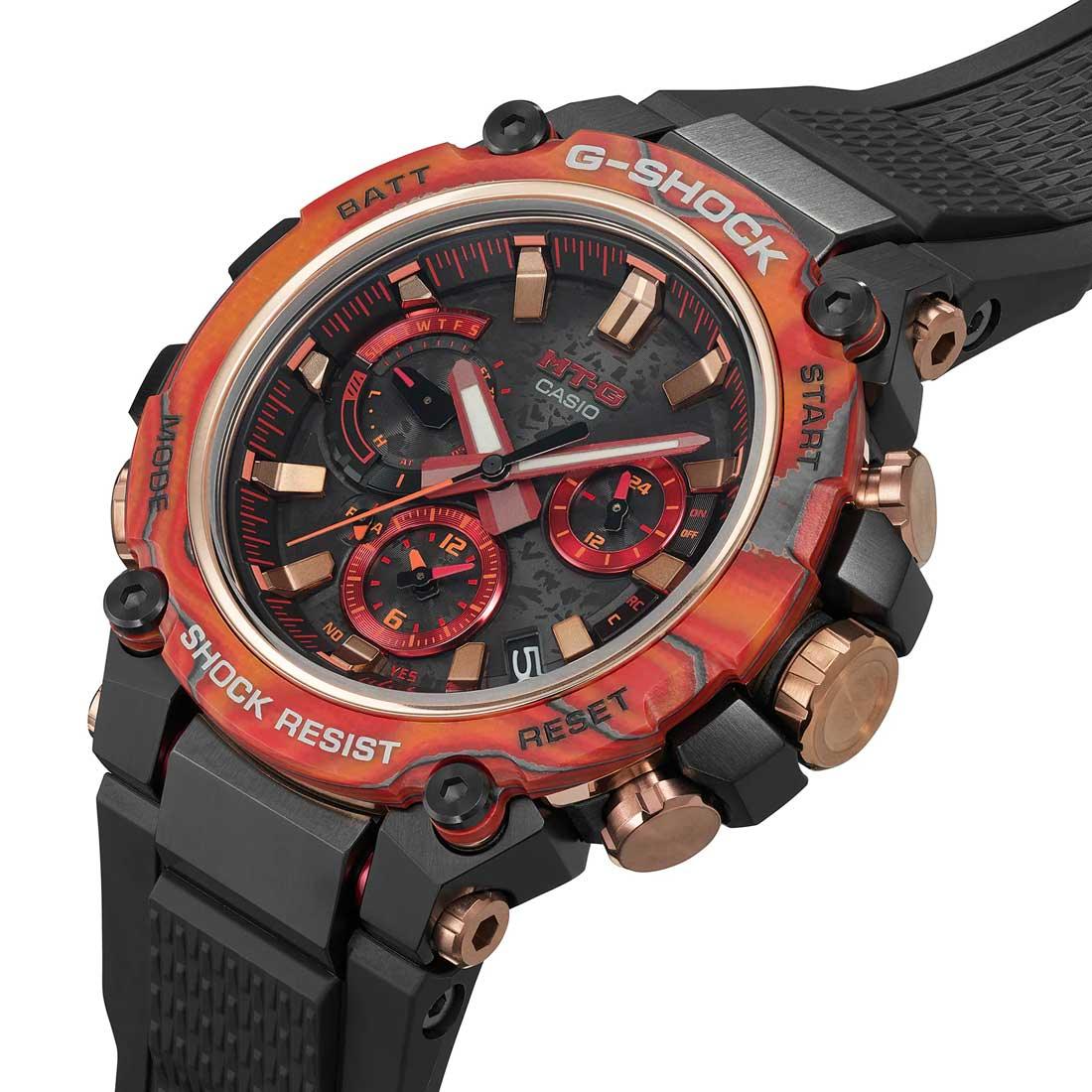 G-Shock MT-G Flare Red MTG-B3000FR-1A - Image 6