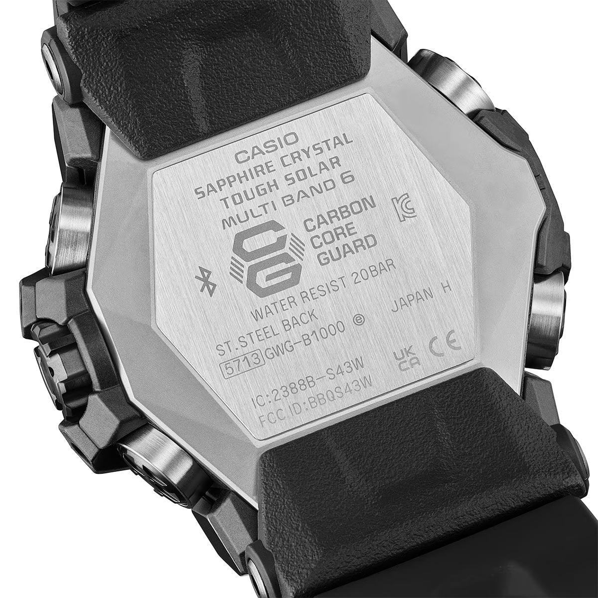 G-Shock Mudmaster Watch GWG-B1000-1A - Image 6