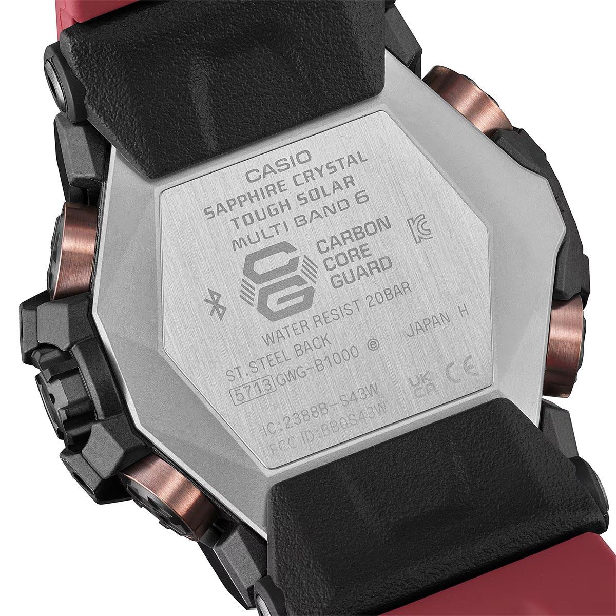 G-Shock Mudmaster Watch GWG-B1000-1A4 - Image 6