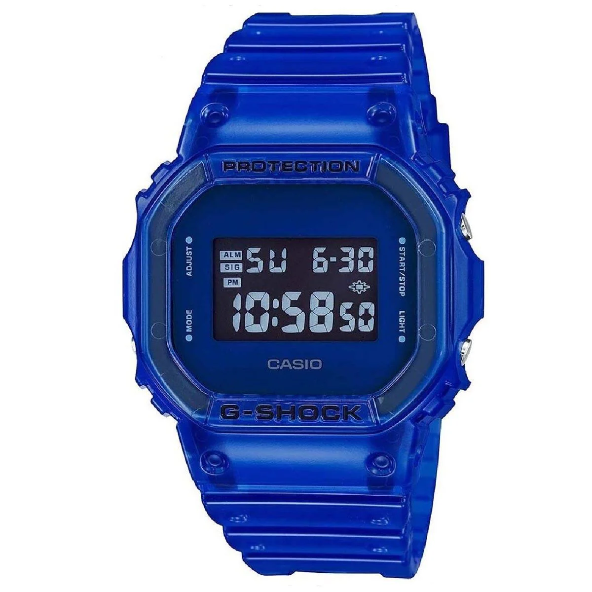 G-Shock Translucent Blue Jelly Watch DW-5600SB-2