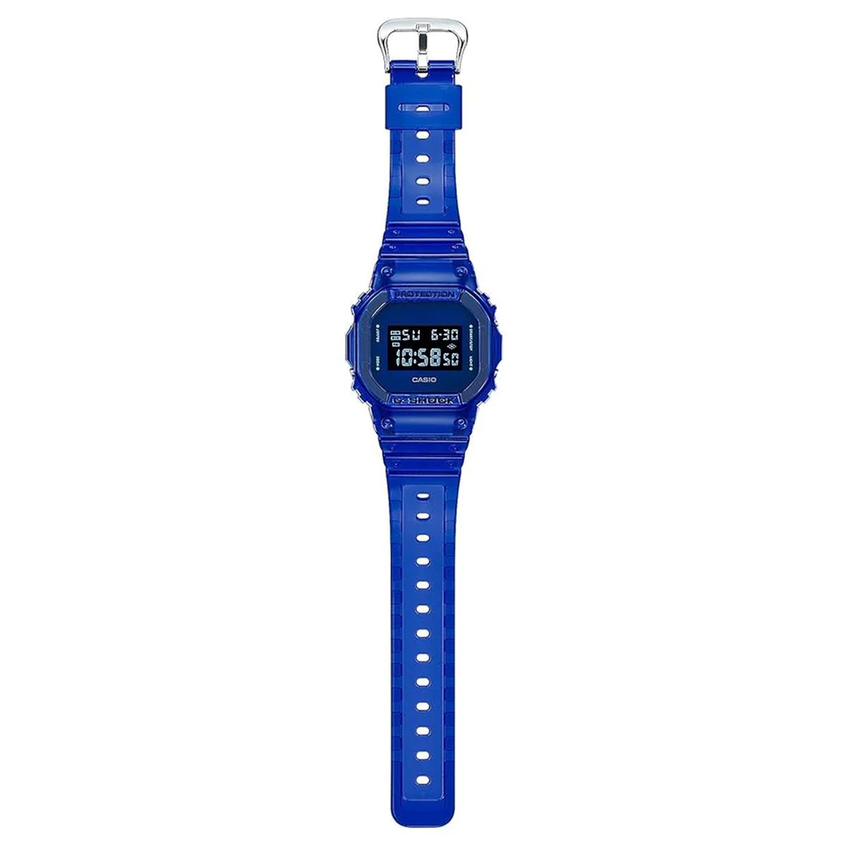 G-Shock Translucent Blue Jelly Watch DW-5600SB-2 - Image 2