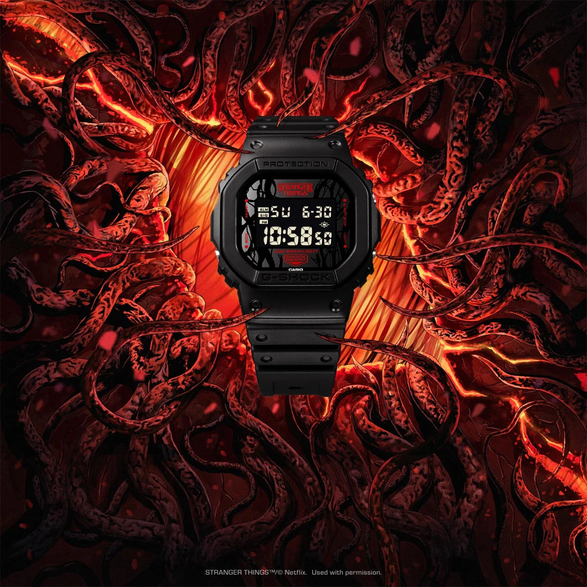 G-Shock x Stranger Things DW-5600STT-1 - Image 2
