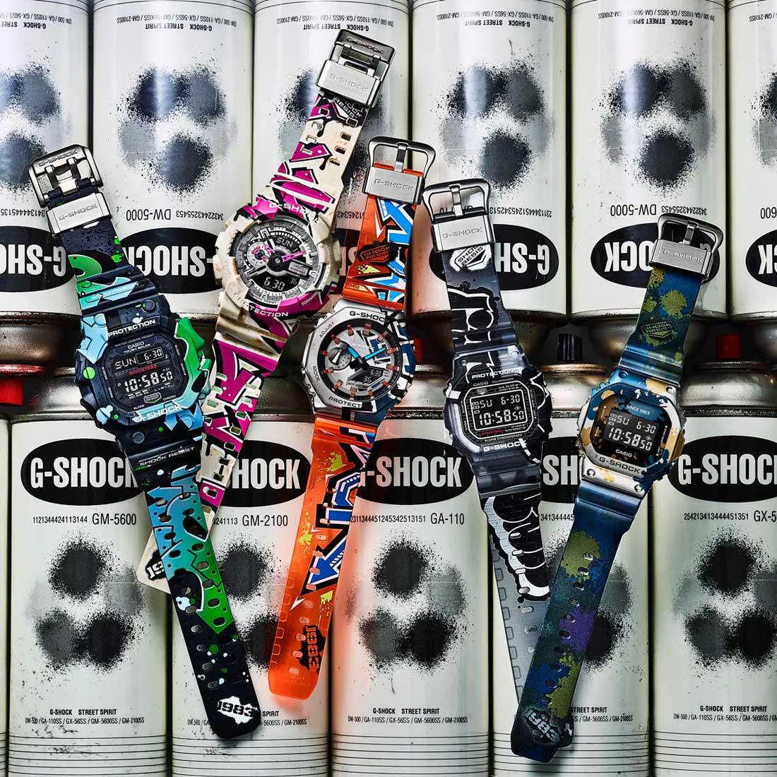 G-Shock Street Spirit Graffiti GA-110SS-1A - Image 6