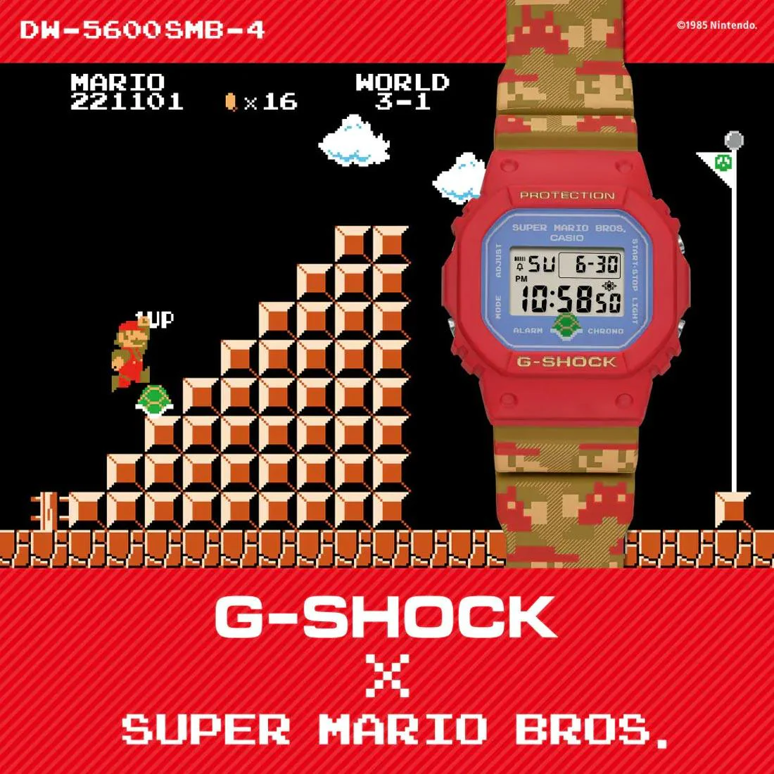 G-Shock Super Mario Bros DW-5600SMB-4 - Image 7