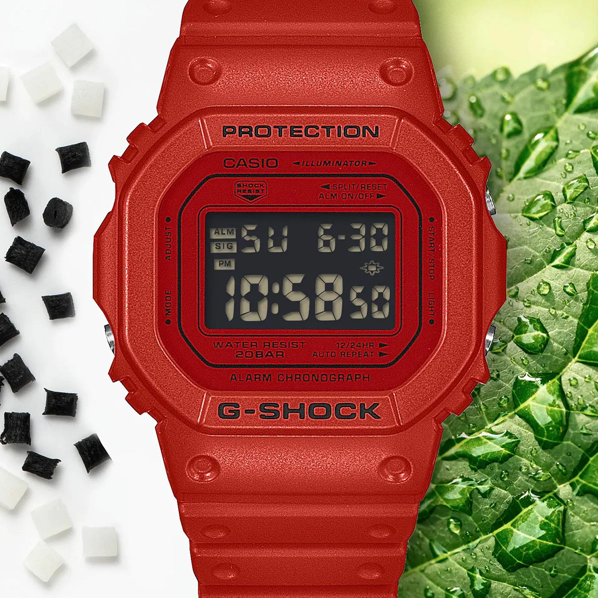 G-Shock Vivid Red DW-5600RRB-4 - Image 5