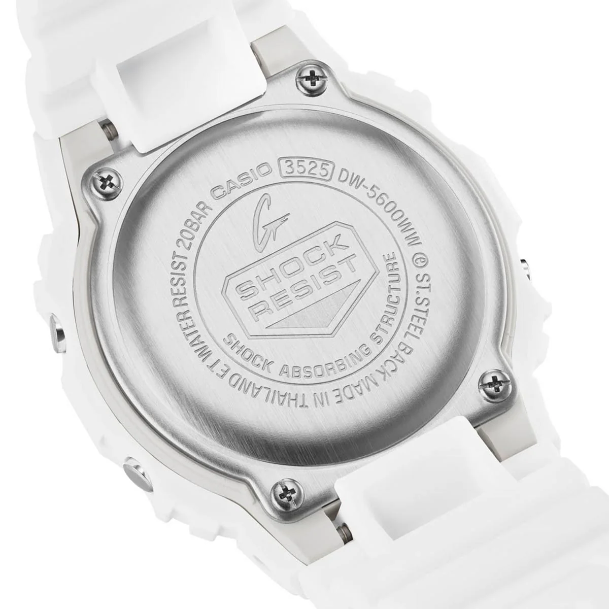 G-Shock White On White DW-5600WW-7 - Image 5