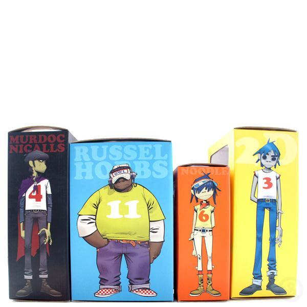 Kidrobot Jamie Hewlett Gorillaz CMYK Set - Image 3
