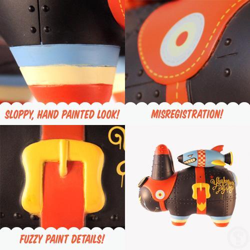 Kidrobot Kronk Yankee Pig Dog Labbit - Image 4