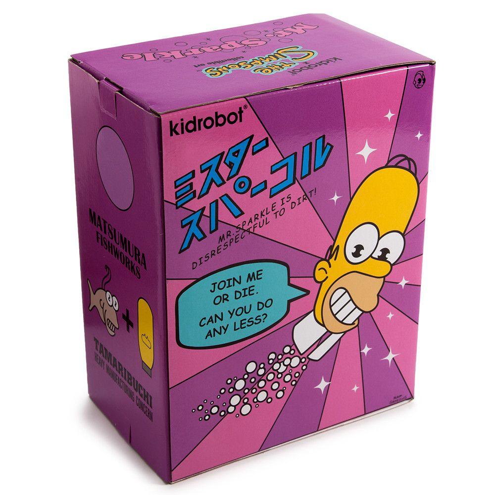 Kidrobot The Simpsons 7" Mr Sparkle - Image 8