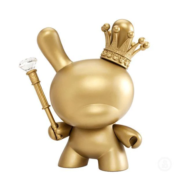 Kidrobot Tristan Eaton 8" Gold King Dunny - Image 2