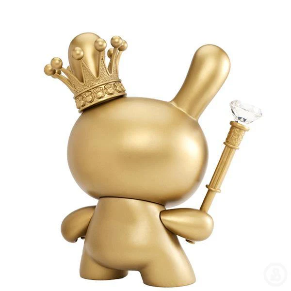 Kidrobot Tristan Eaton 8" Gold King Dunny - Image 3