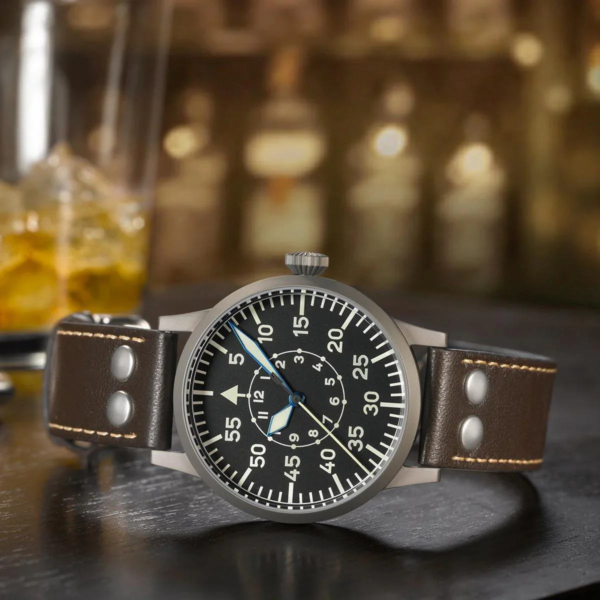 Laco Pilot Original Friedrichshafen 45mm 861753 - Image 7