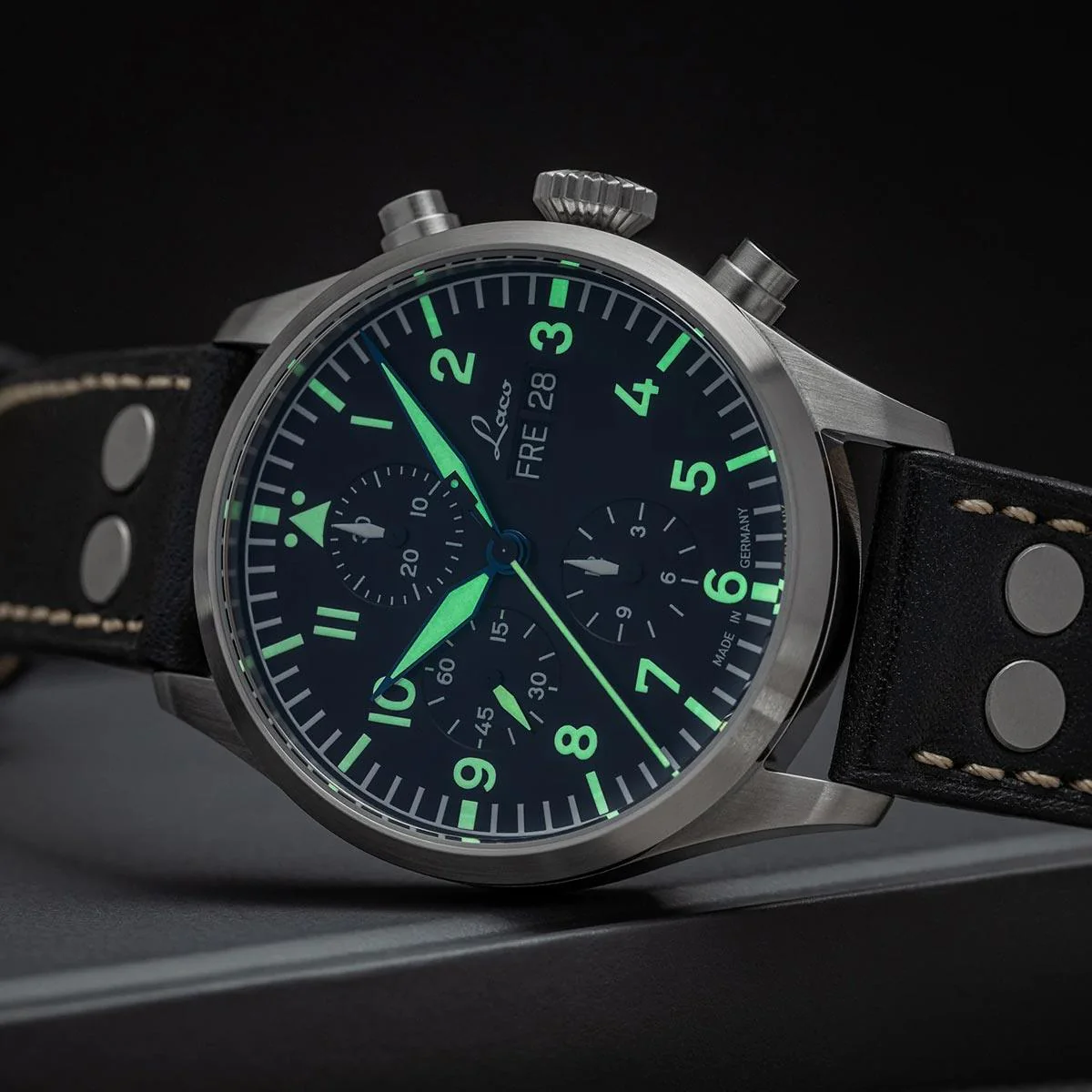 Laco Chronographs Kiel.2 Schwarz 862148 - Image 5