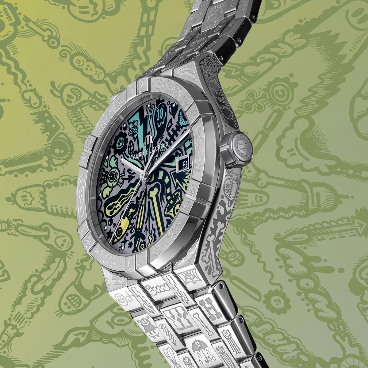 Maurice Lacroix Aikon Wotto Limited Edition AI6008-SS009-090-1 - Image 3