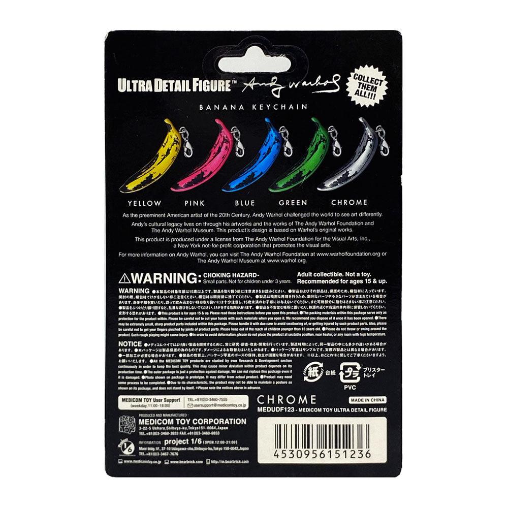 Medicom Toy Andy Warhol Banana Keychain - Image 3
