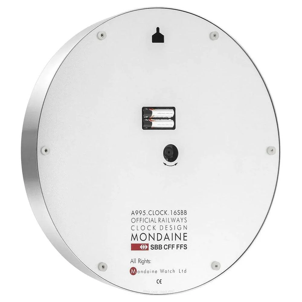 Mondaine 40cm Wall Clock A995.CLOCK.16SBB - Image 4
