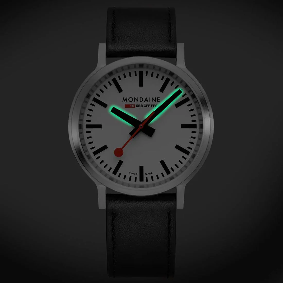 Mondaine Stop2Go Automatic 41mm MST.4101B.LBV.2SE - Image 10