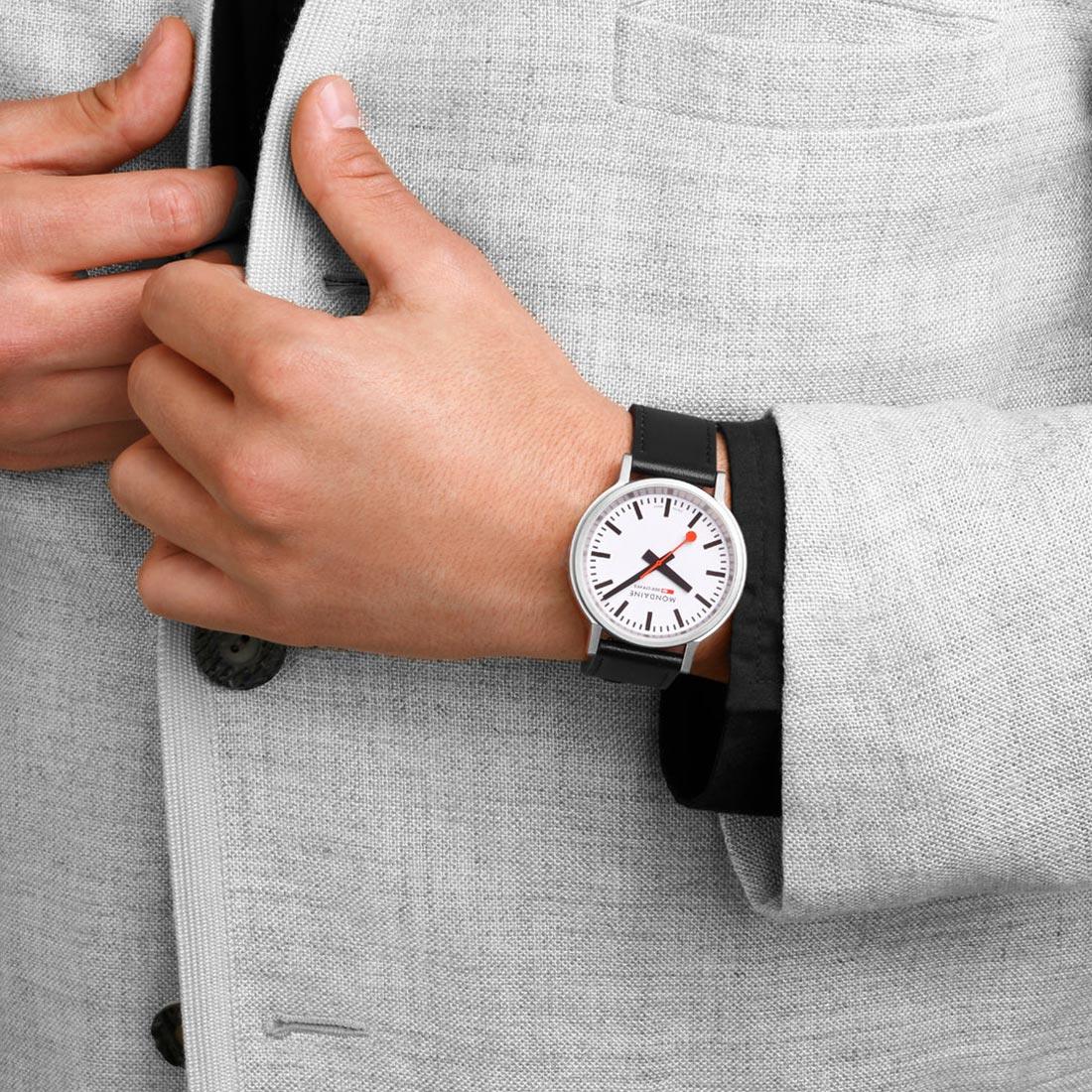 Mondaine Stop2Go Automatic 41mm MST.4101B.LBV.2SE - Image 11