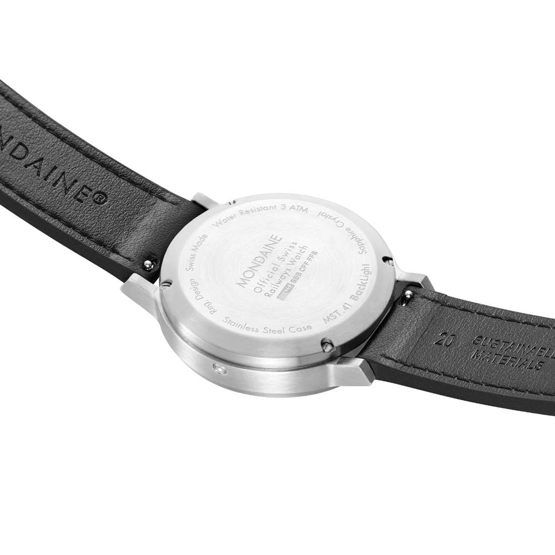 Mondaine Stop2Go Automatic 41mm MST.4101B.LBV.2SE - Image 4