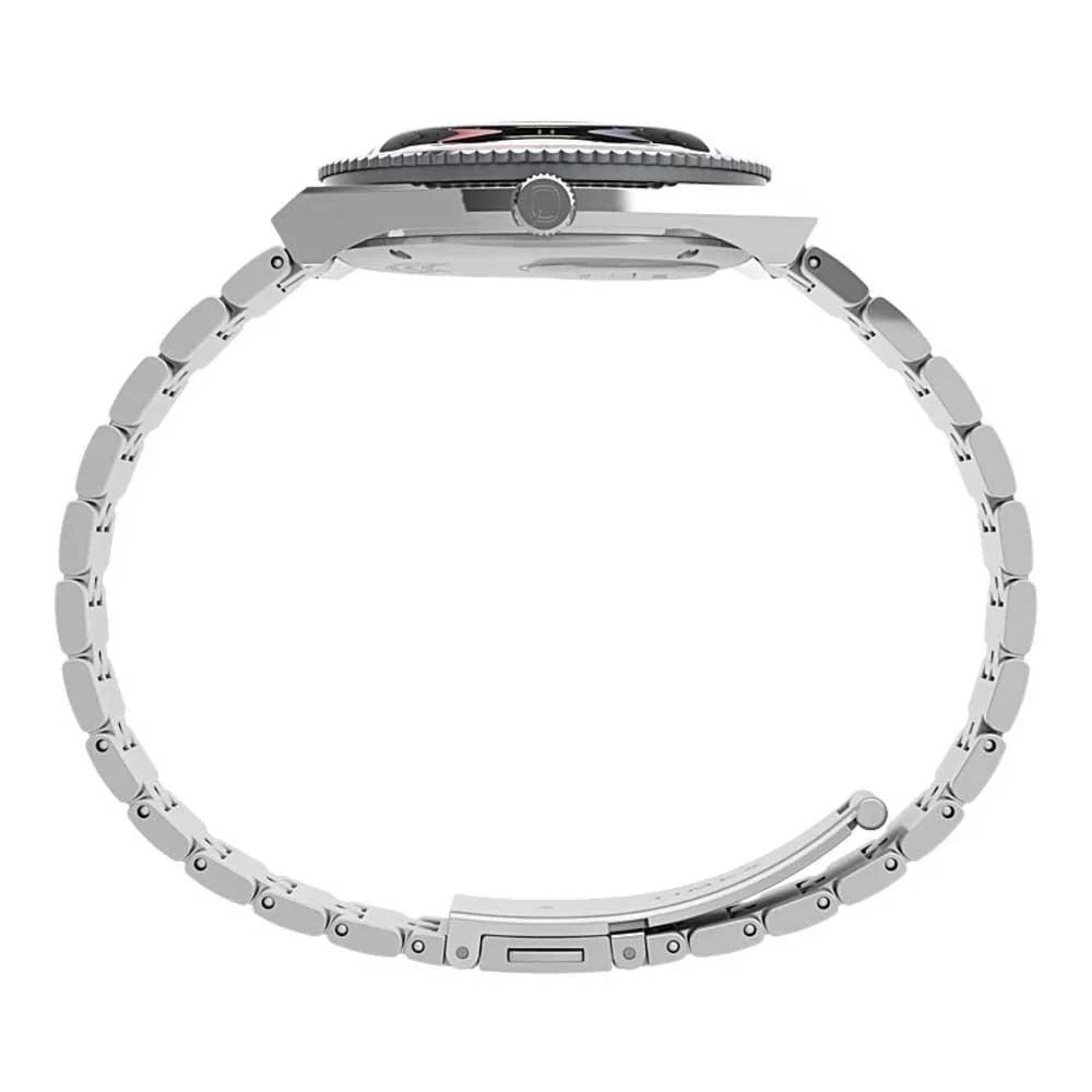 Q Timex GMT 38mm Watch TW2V38000 - Image 3