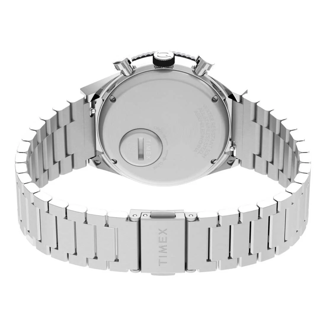 Q Timex GMT Chronograph 40mm Watch TW2V69800 - Image 7