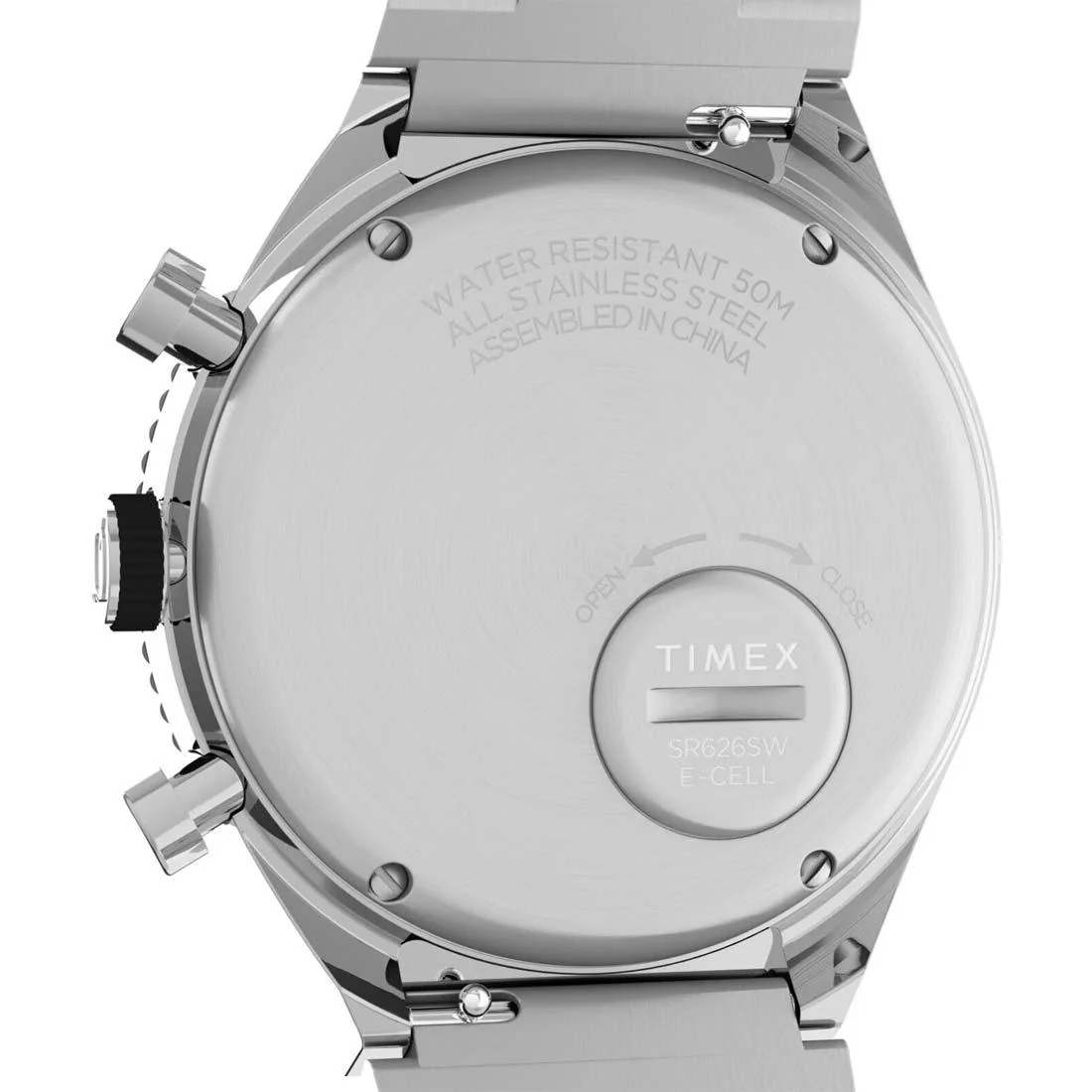 Q Timex GMT Chronograph 40mm Watch TW2V69800 - Image 8