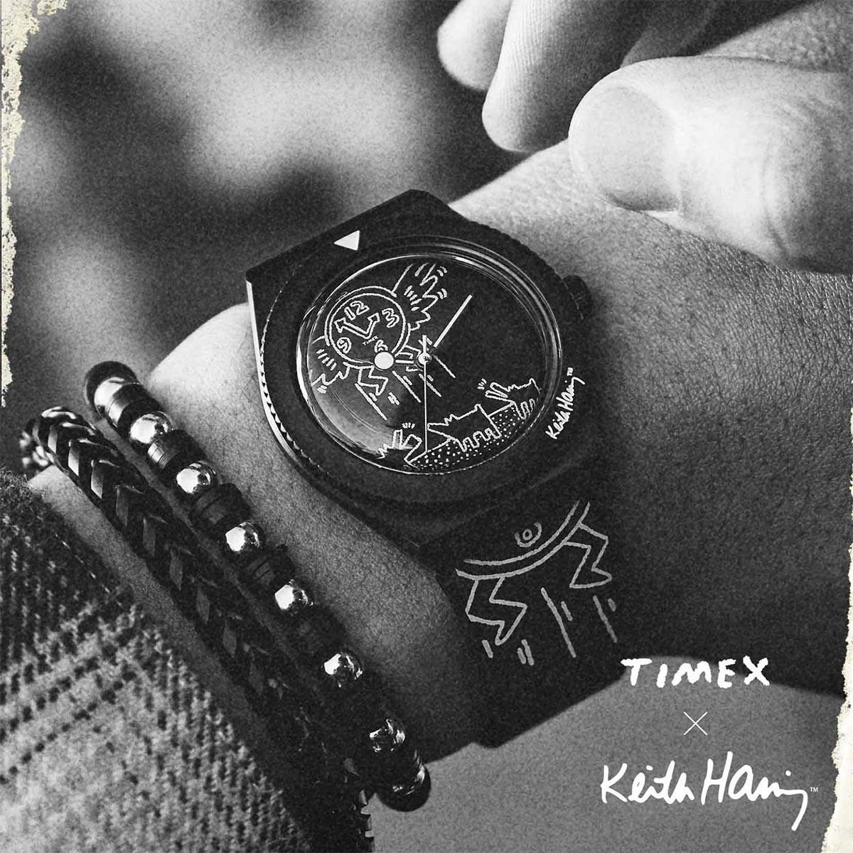 Q Timex x Keith Haring Watch TW2W25600 - Image 9