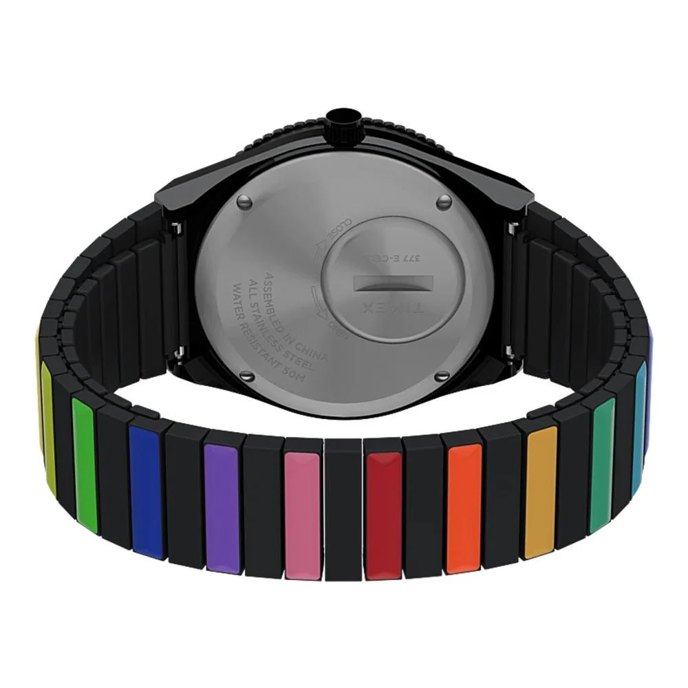 Q Timex Rainbow 36mm Watch TW2V65900 - Image 4