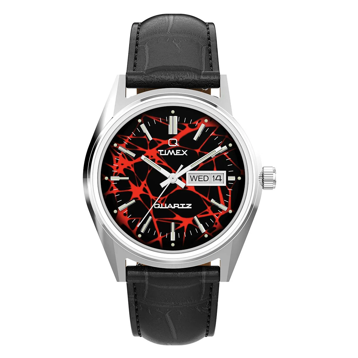 Q Timex Red Vega 1978 Reissue TW2Y55700