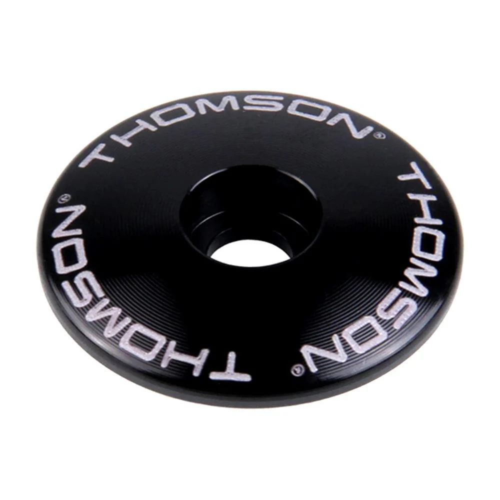 Thomson Elite Stem Cap Black 1-1/8"