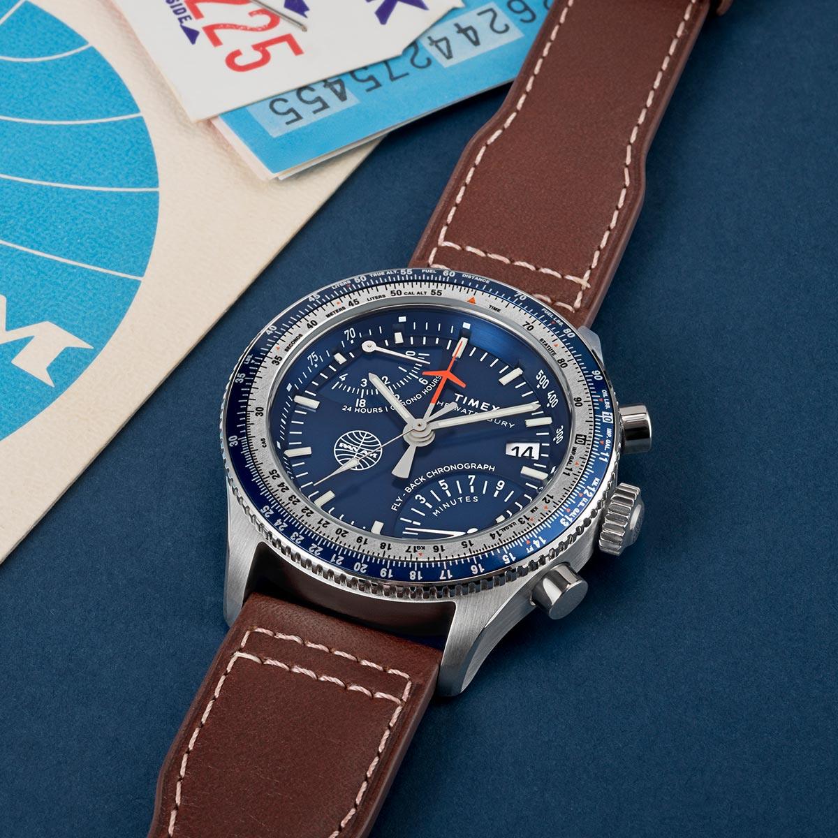 Timex Fly Back Chronograph x Pan Am TW2W97200 - Image 2