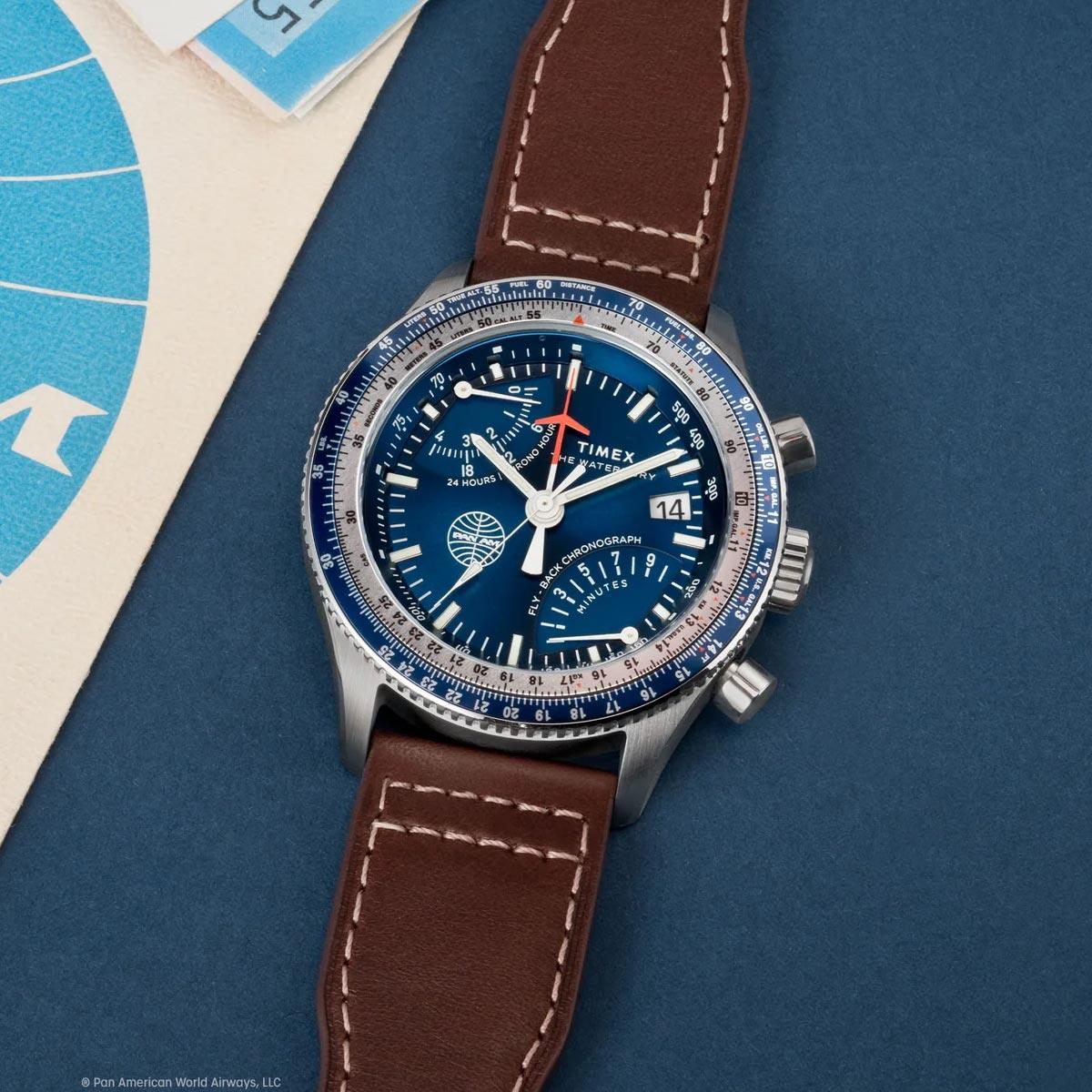 Timex Fly Back Chronograph x Pan Am TW2W97200 - Image 8