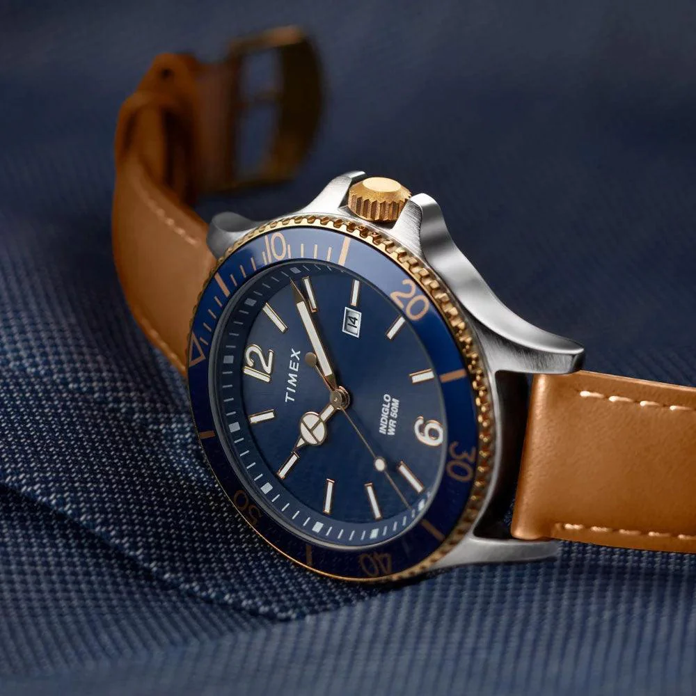 Timex Harborside Indiglo Watch TW2R64500 - Image 3